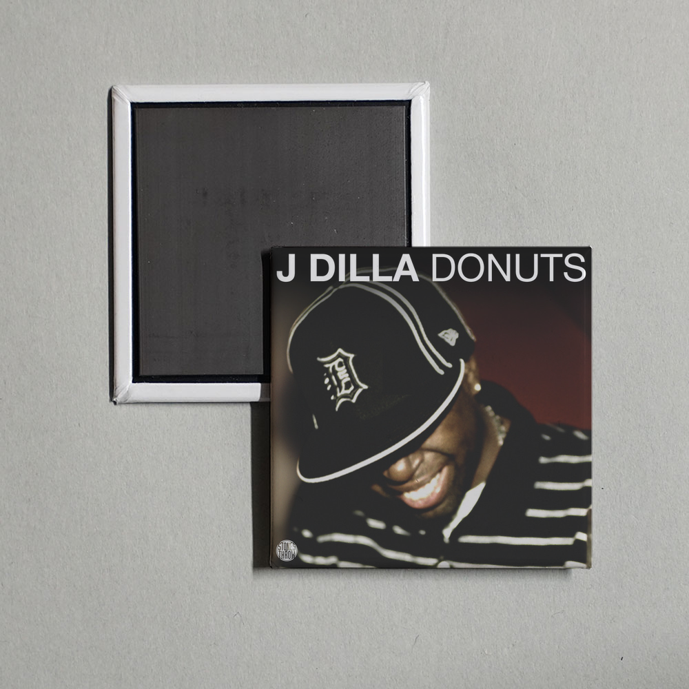 J Dilla - Donuts Album Cover Fridge Magnet