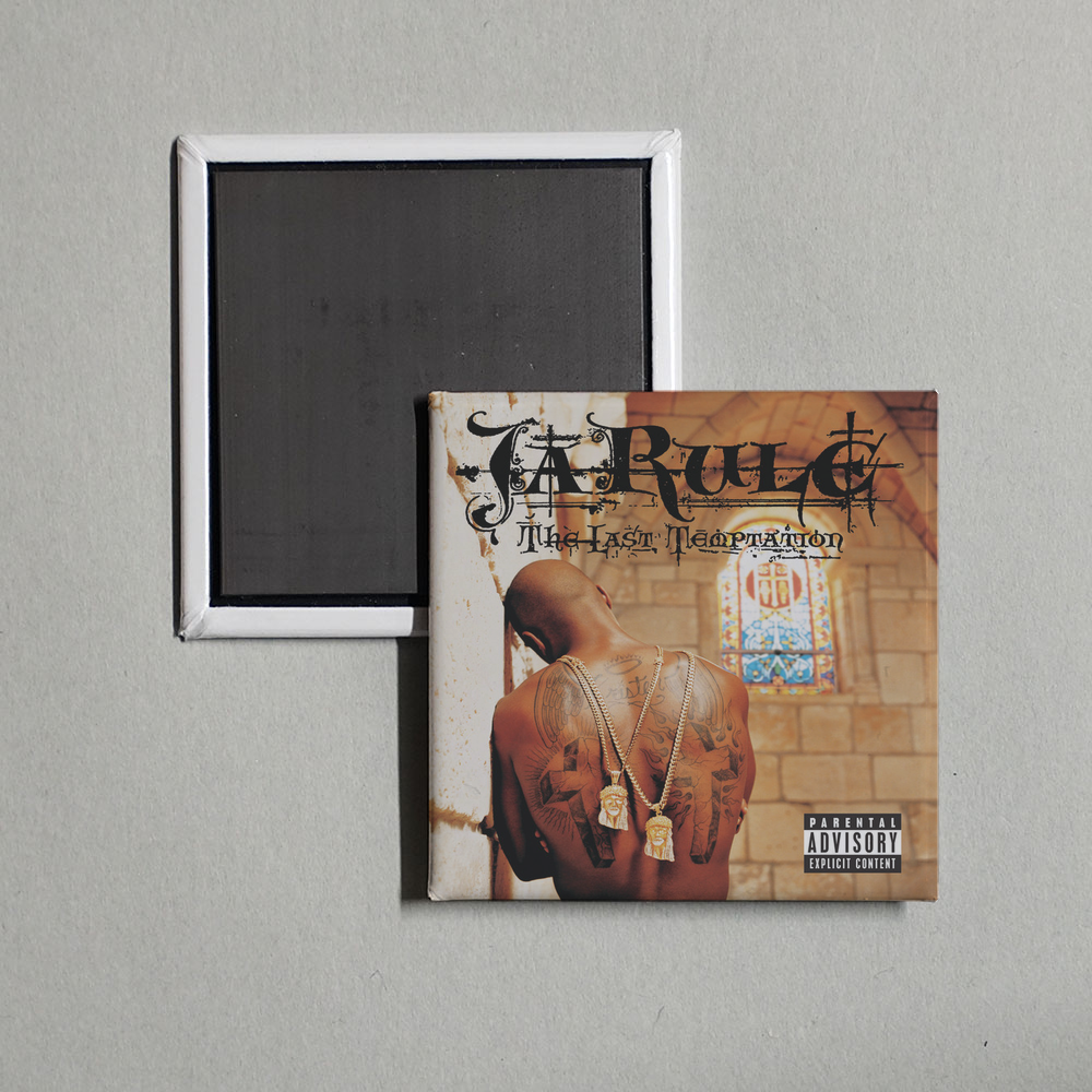 Ja Rule - The Last Temptation Album Cover Fridge Magnet