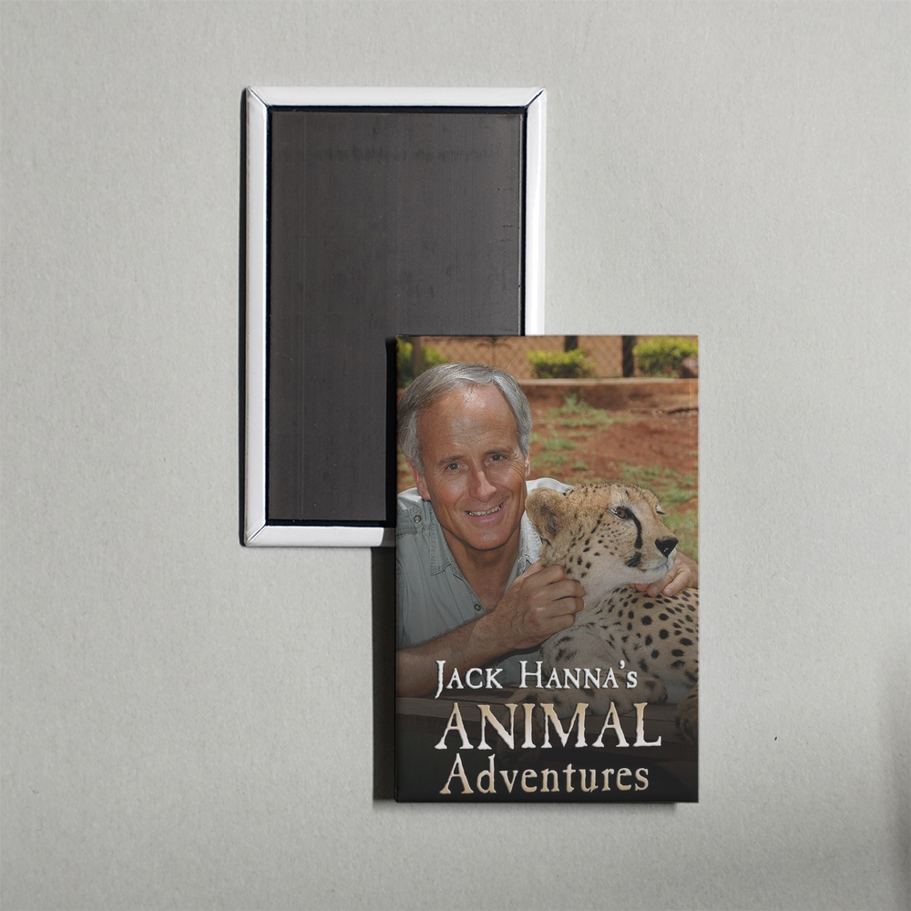 Jack Hanna's Animal Adventures TV Show Fridge Magnet