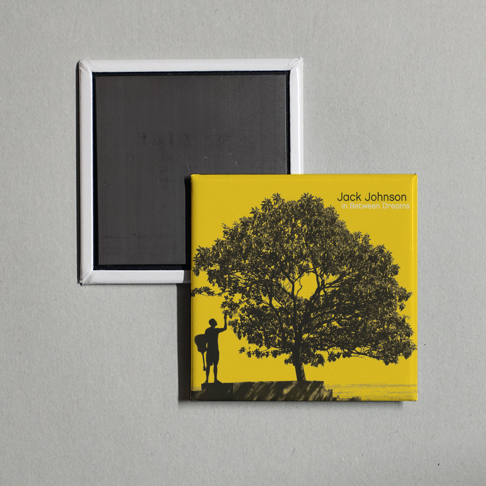 Jack Johnson - In Between Dreams Album Cover Fridge Magnet