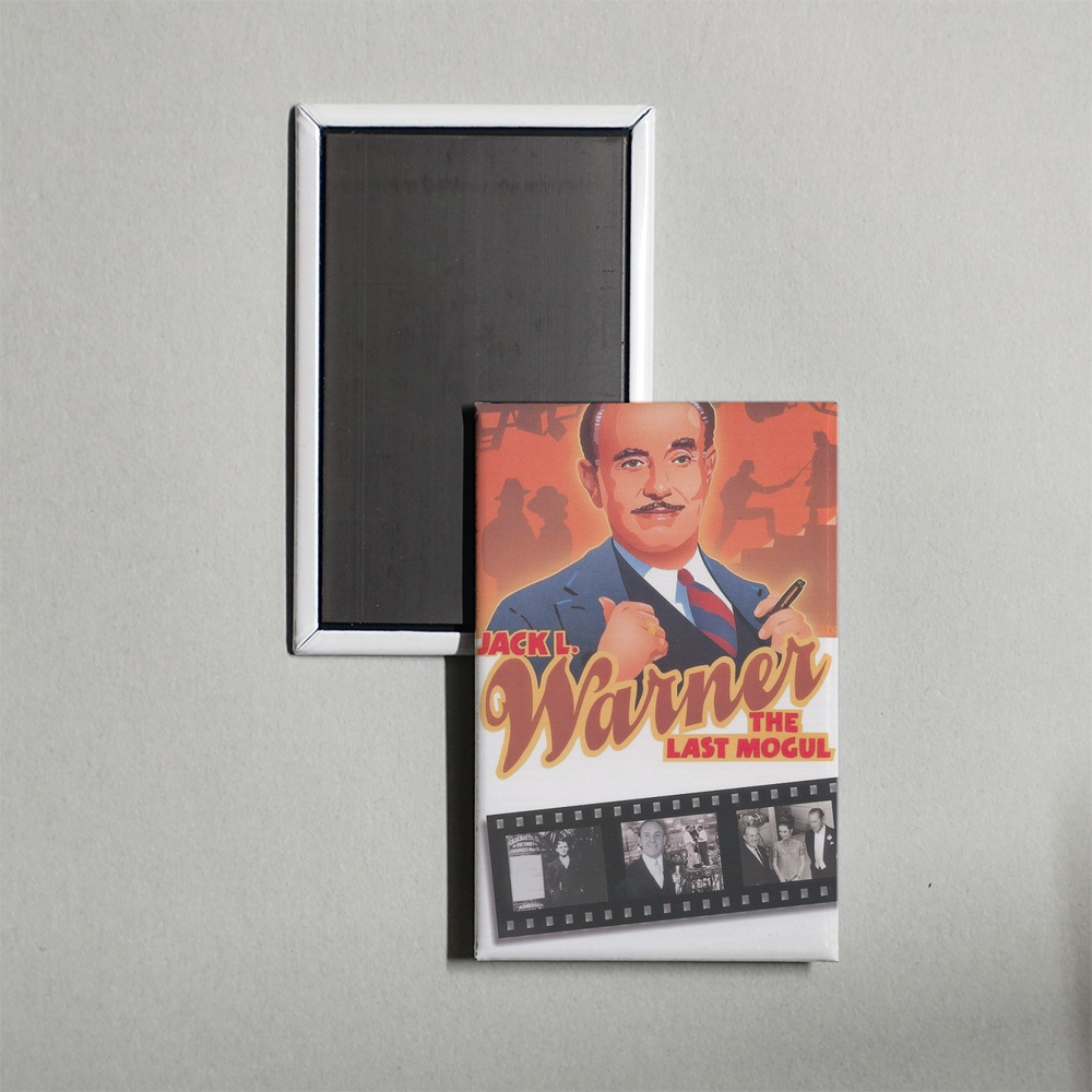 Jack L. Warner The Last Mogul Mini Movie Fridge Magnet