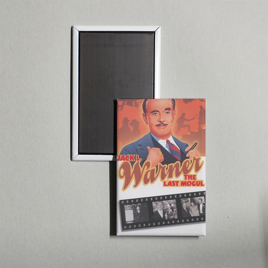 Jack L. Warner The Last Mogul Mini Movie Fridge Magnet