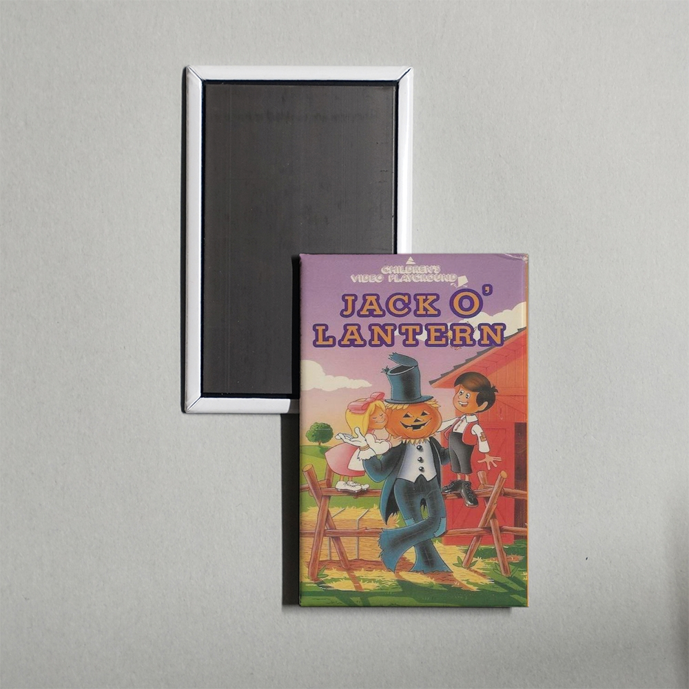Jack O'Lantern Mini Movie Fridge Magnet