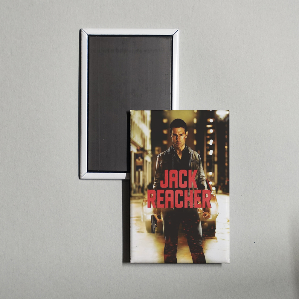 Jack Reacher Mini Movie Fridge Magnet