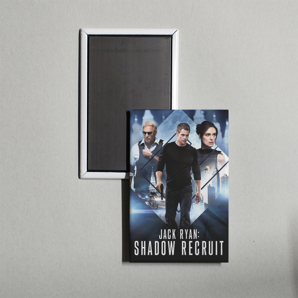 Jack Ryan Shadow Recruit Mini Movie Fridge Magnet