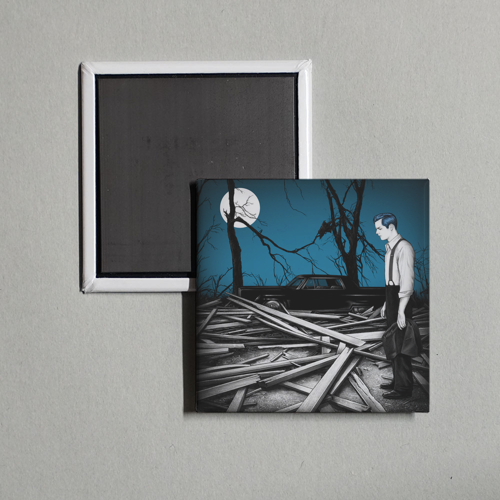 Jack White - Fear Of The Dawn Album Cover Fridge Magnet