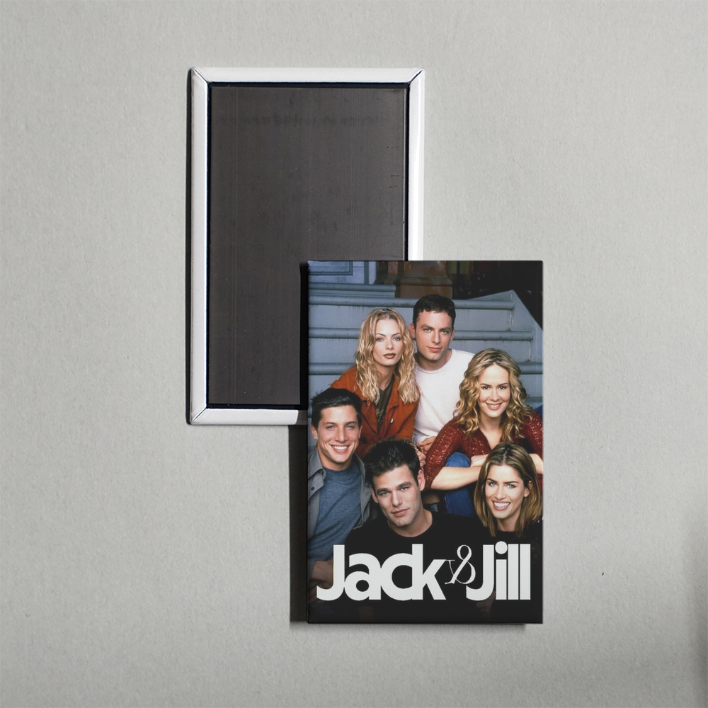 Jack & Jill TV Show Fridge Magnet