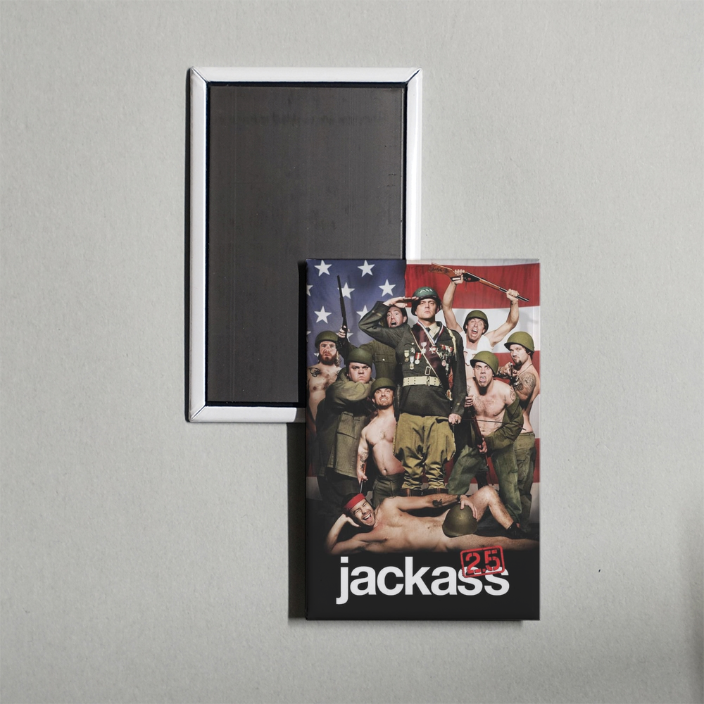 Jackass 2.5 Mini Movie Fridge Magnet