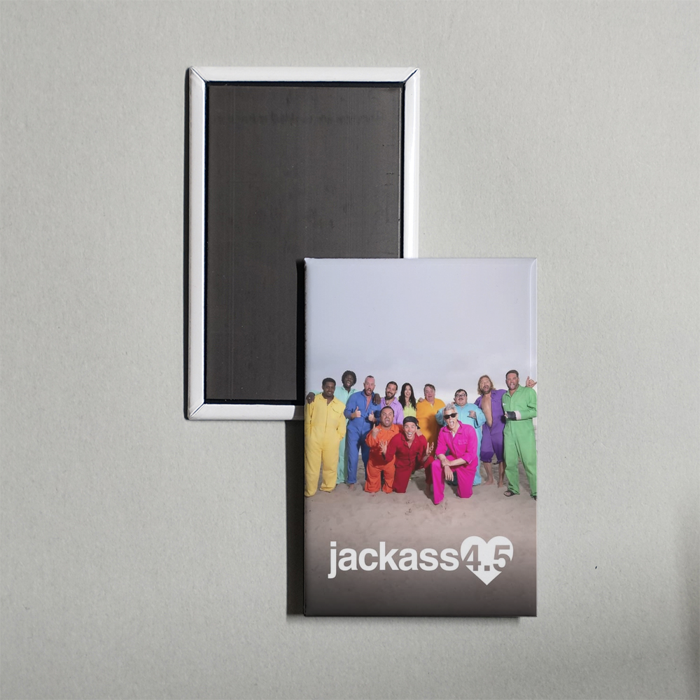 Jackass 4.5 Mini Movie Fridge Magnet