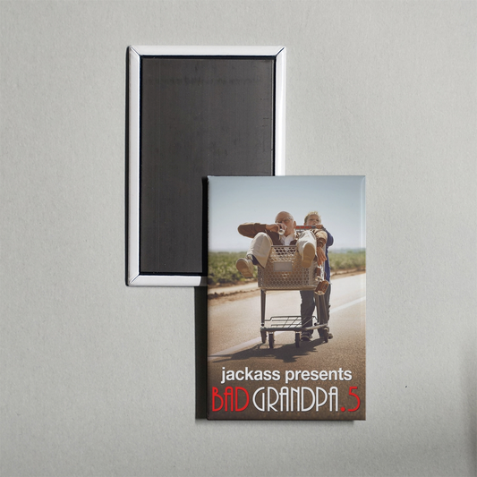 Jackass Presents Bad Grandpa .5 Mini Movie Fridge Magnet