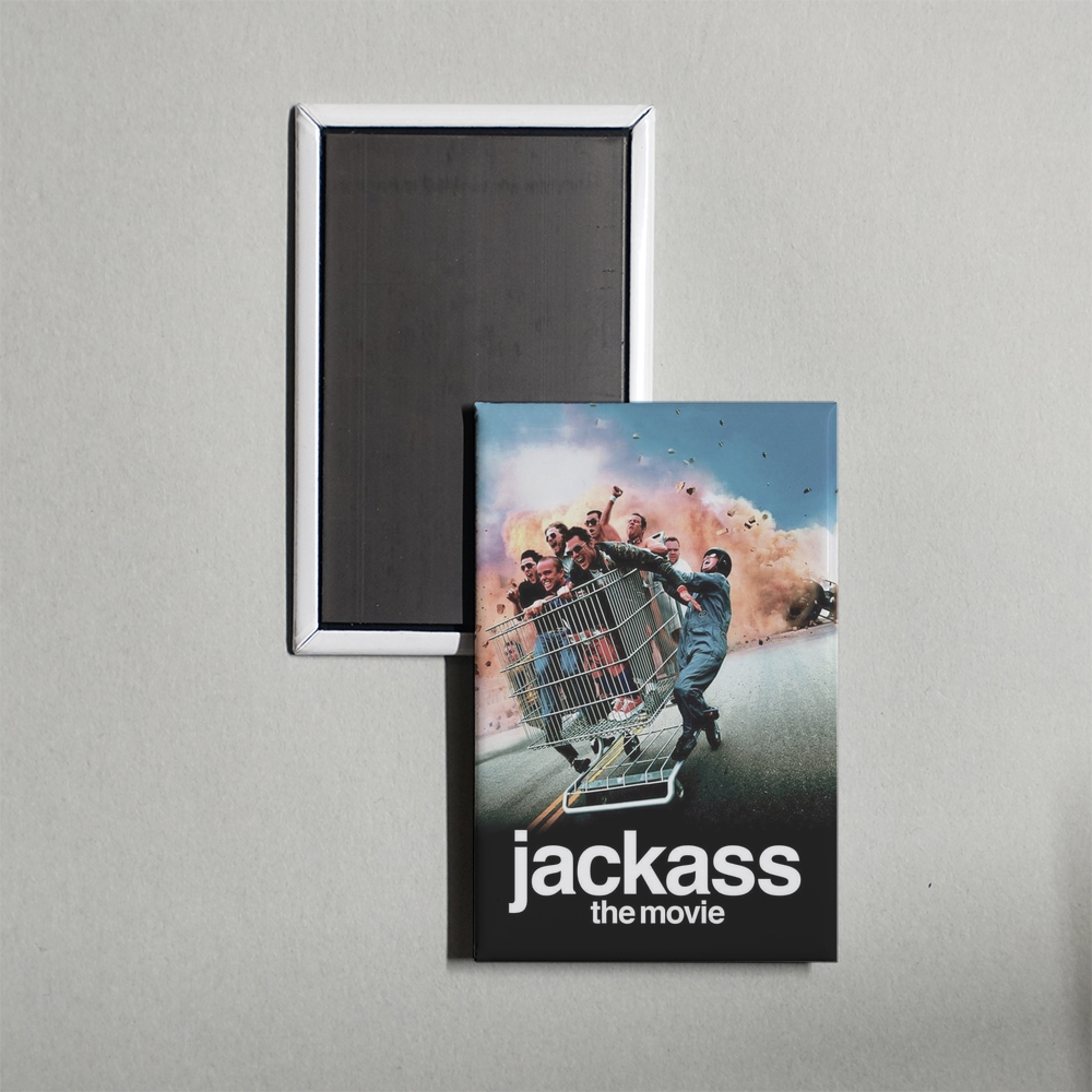 Jackass The Movie Mini Movie Fridge Magnet