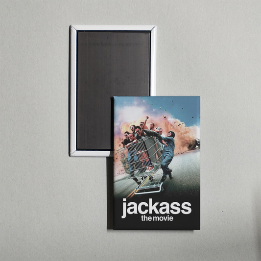 Jackass The Movie Mini Movie Fridge Magnet