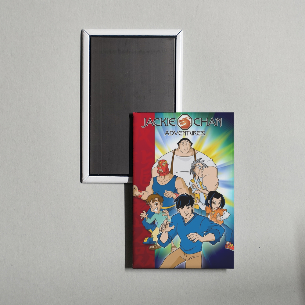 Jackie Chan Adventures TV Show Fridge Magnet
