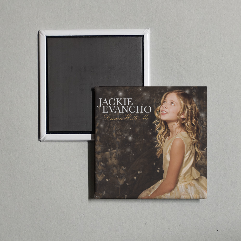 Jackie Evancho - Dream With Me Album Cover Fridge Magnet