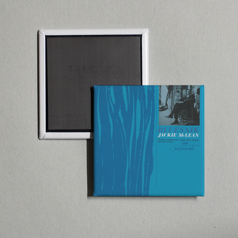 Jackie McLean - Bluesnik (Remastered Expanded Edition) Album Cover Fridge Magnet