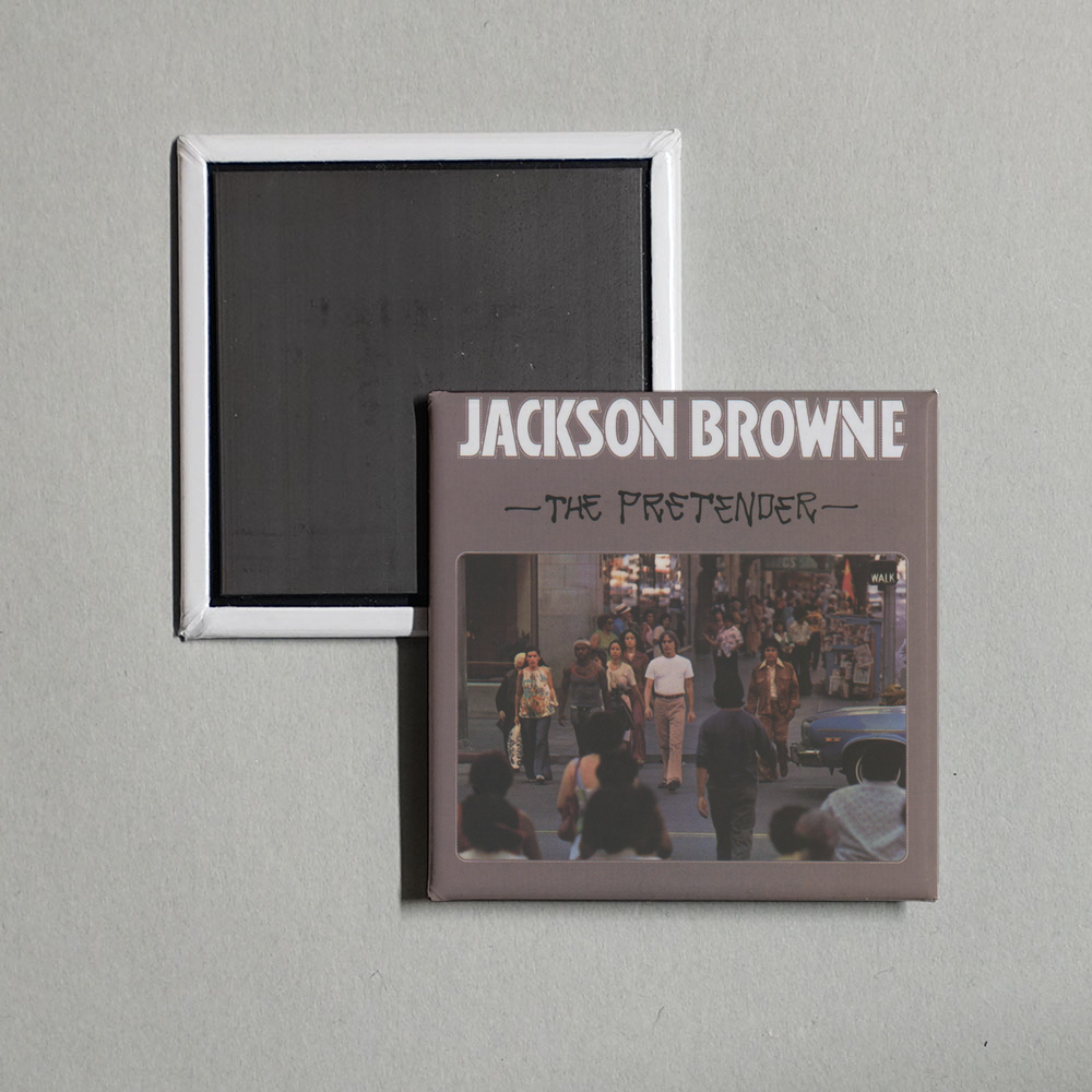 Jackson Browne - The Pretender Album Cover Fridge Magnet