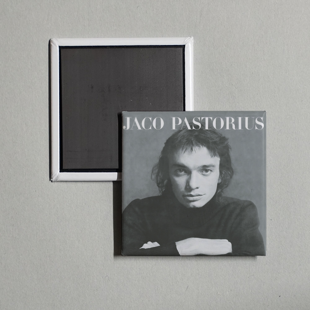 Jaco Pastorius - Jaco Pastorius Album Cover Fridge Magnet