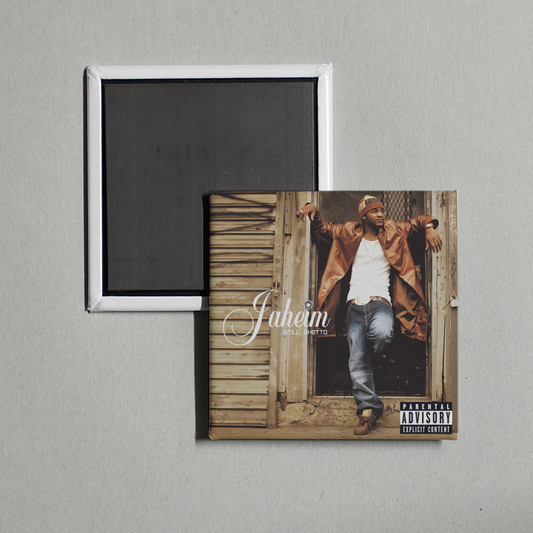 Jaheim - Still Ghetto Album Cover Fridge Magnet
