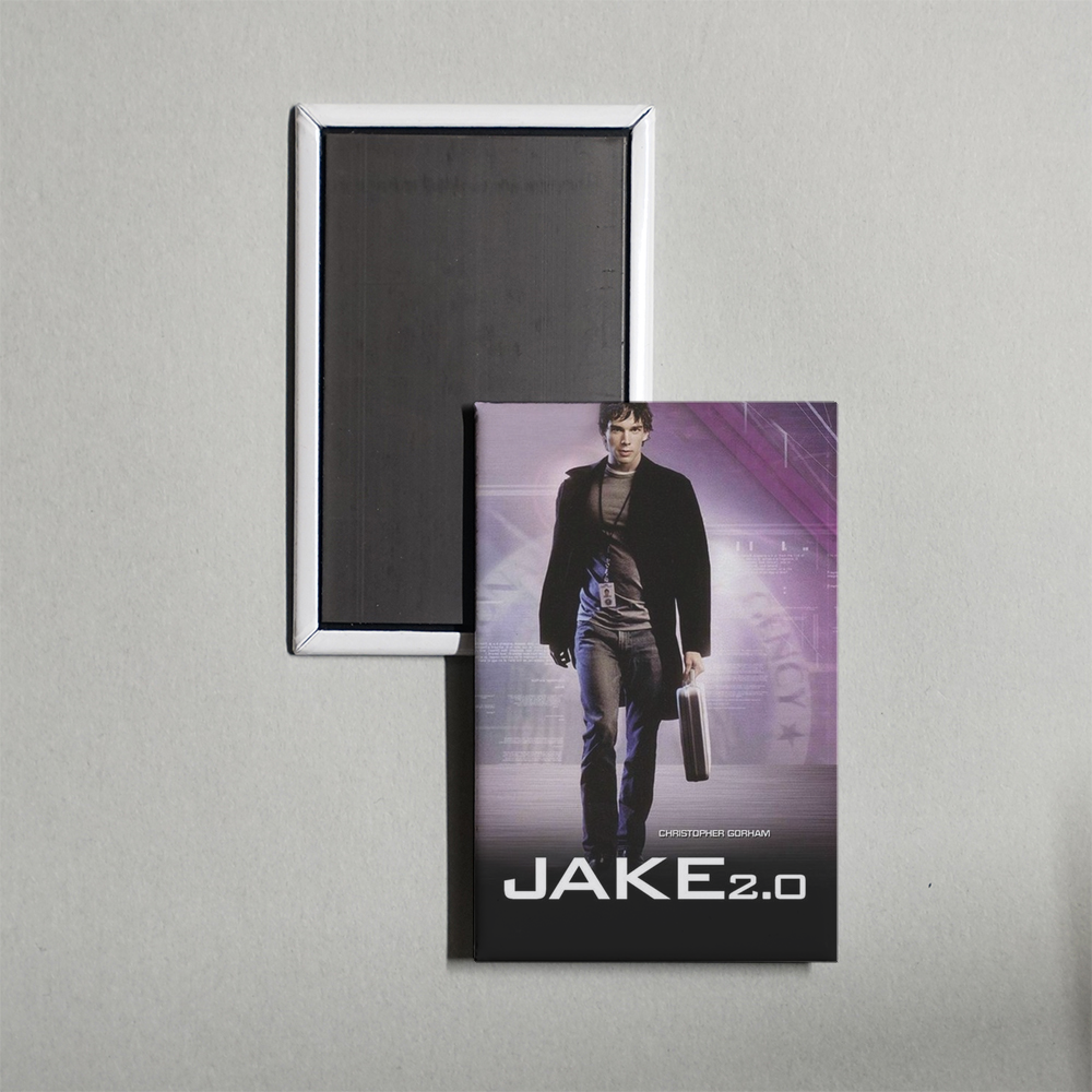 Jake 2.0 TV Show Fridge Magnet