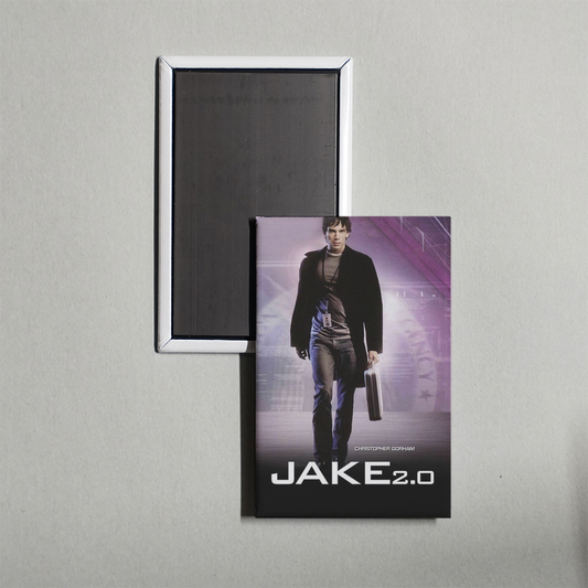 Jake 2.0 TV Show Fridge Magnet