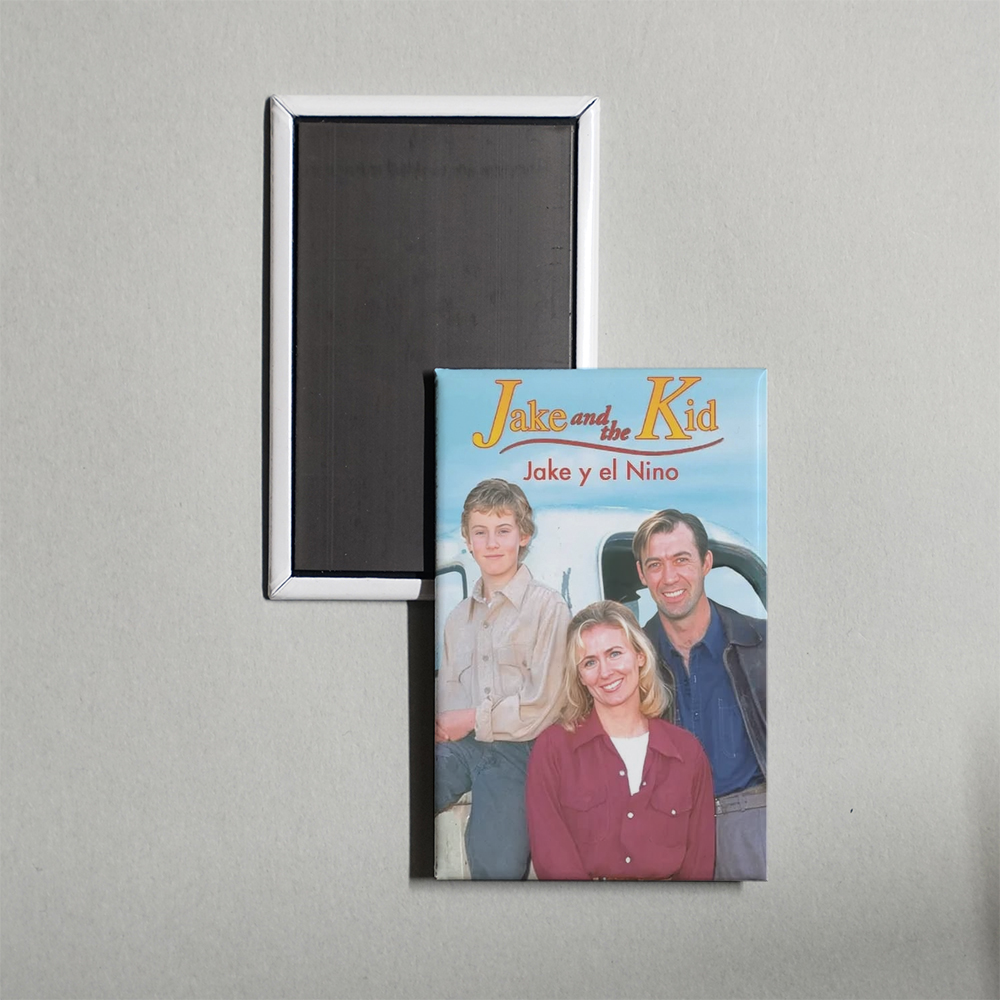 Jake and The Kid TV Show Fridge Magnet