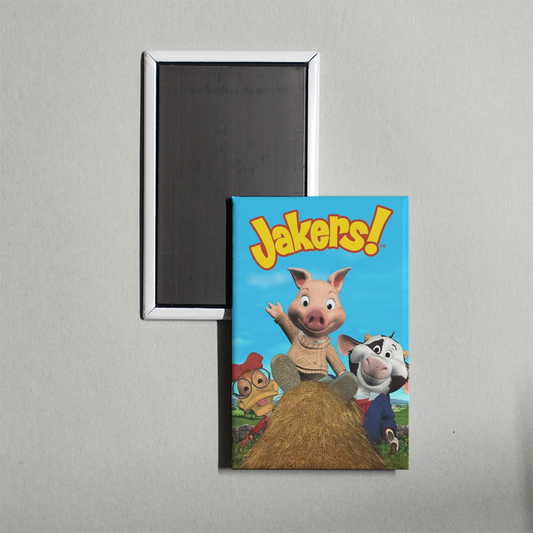Jakers! The Adventures of Piggley Winks TV Show Fridge Magnet