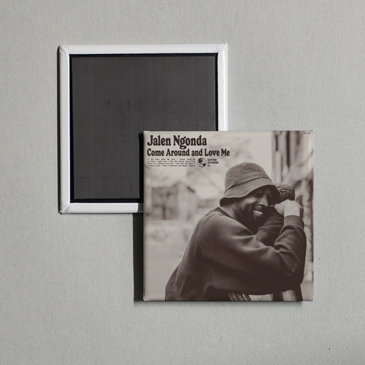 Jalen Ngonda - Come Around and Love Me Album Cover Fridge Magnet