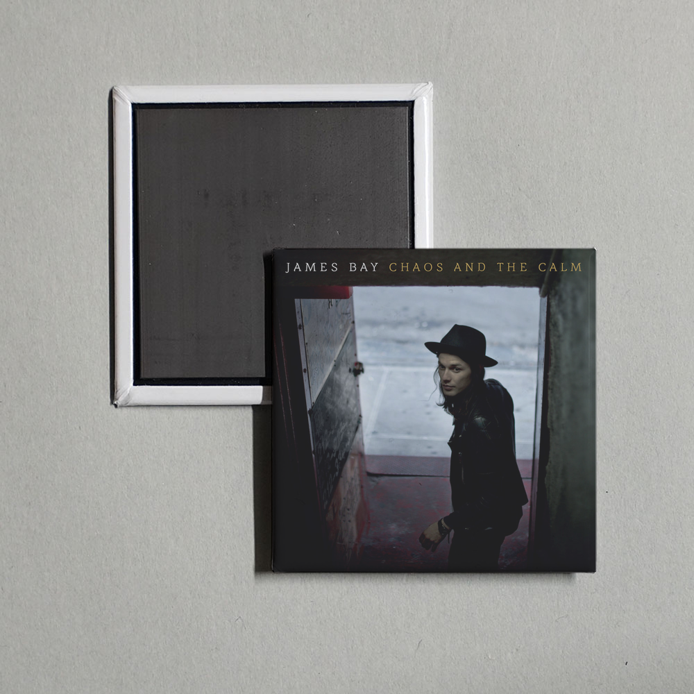 James Bay - Chaos And The Calm (Deluxe Edition) Album Cover Fridge Magnet