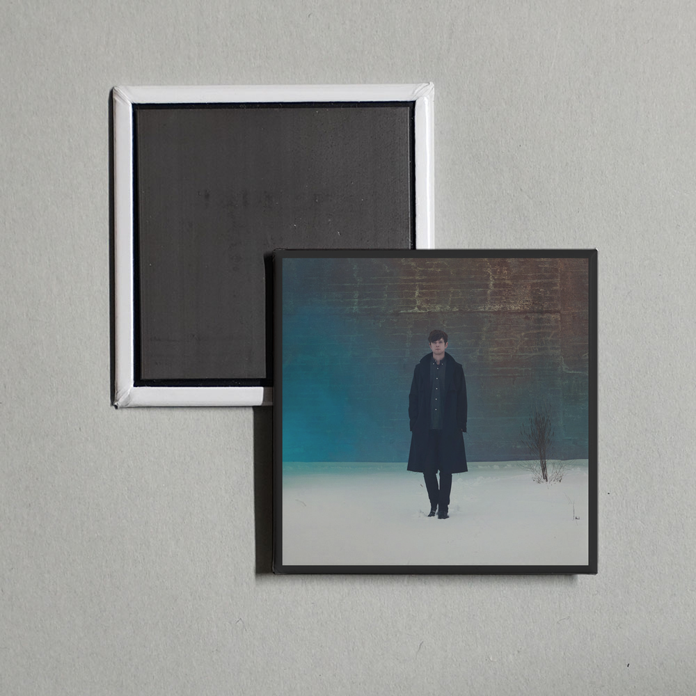 James Blake - Overgrown Album Cover Fridge Magnet