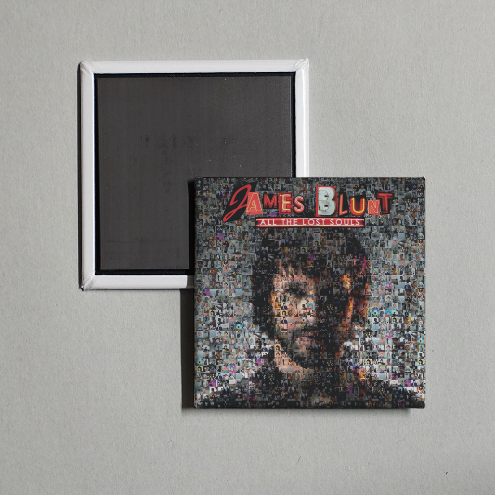 James Blunt - All the Lost Souls Album Cover Fridge Magnet