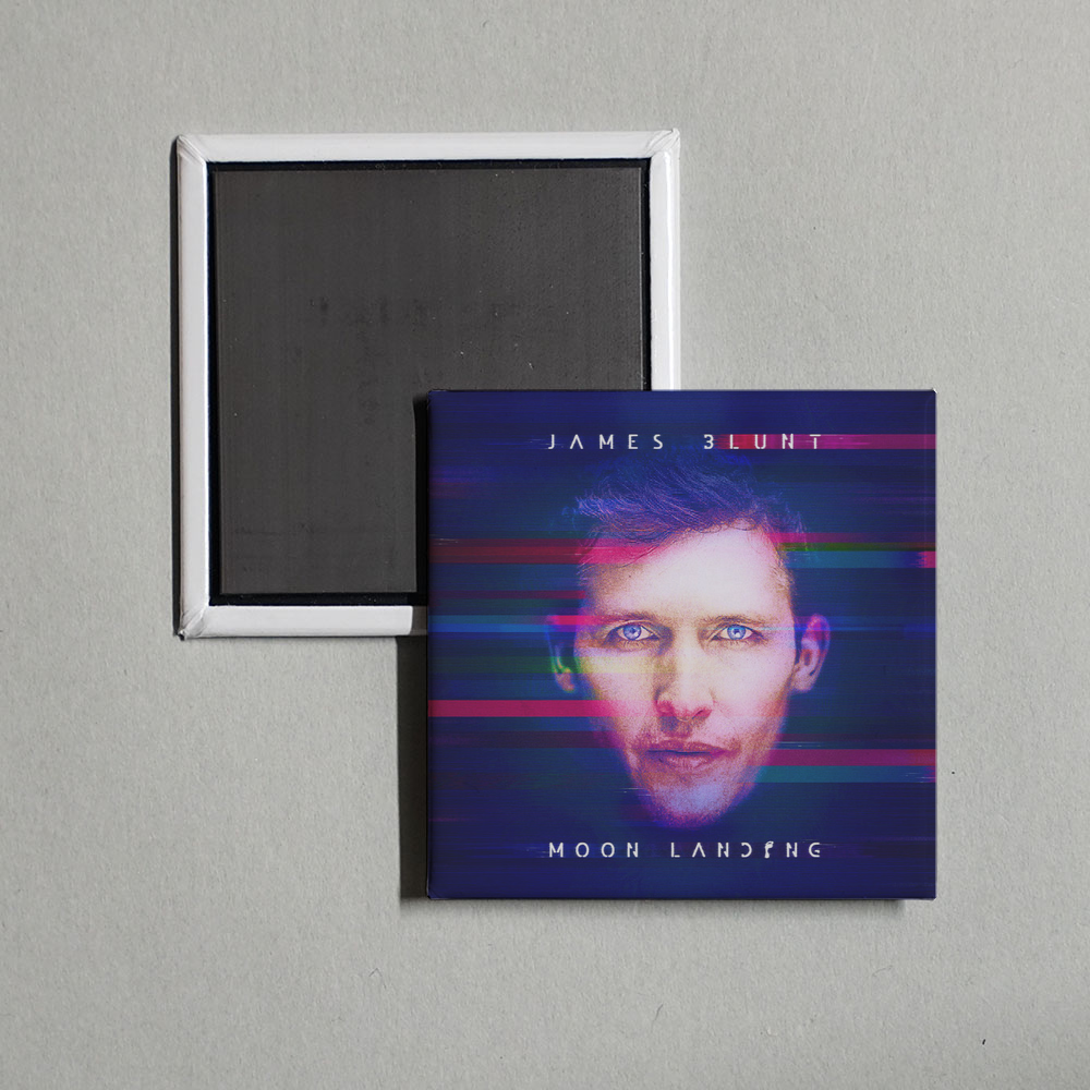 James Blunt - Moon Landing Album Cover Fridge Magnet