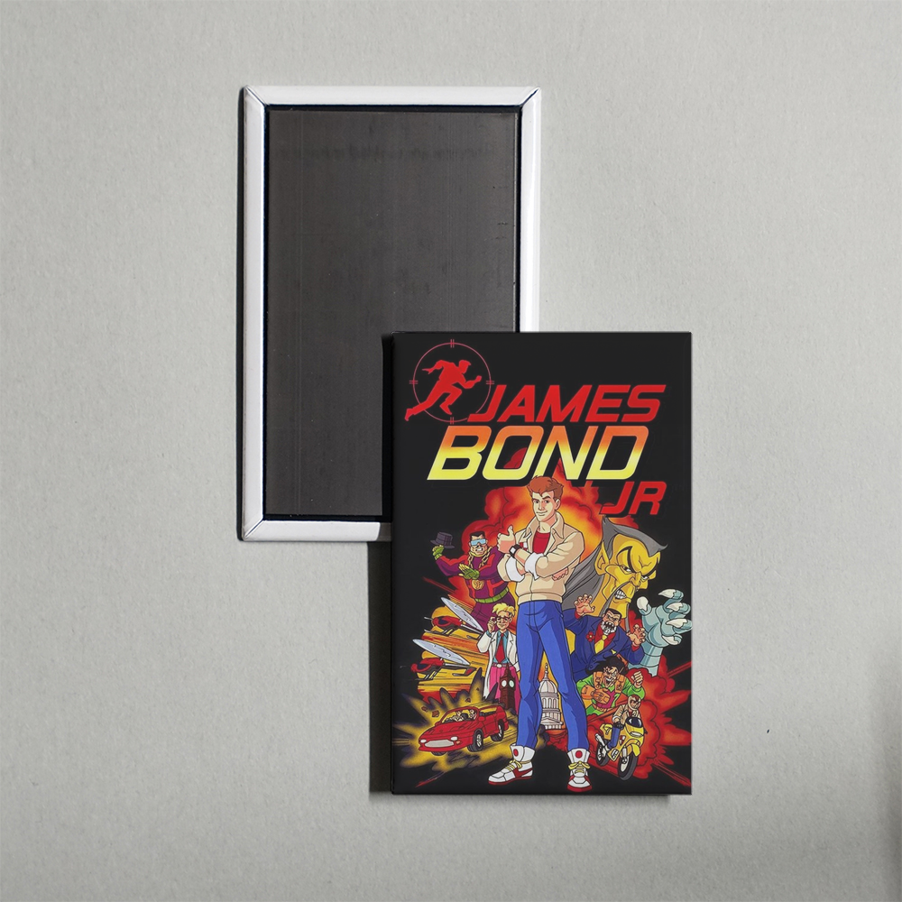 James Bond Jr. TV Show Fridge Magnet