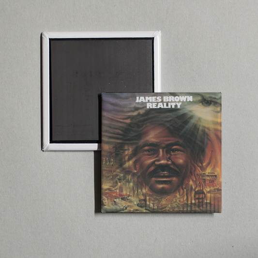 James Brown - Reality Album Cover Fridge Magnet