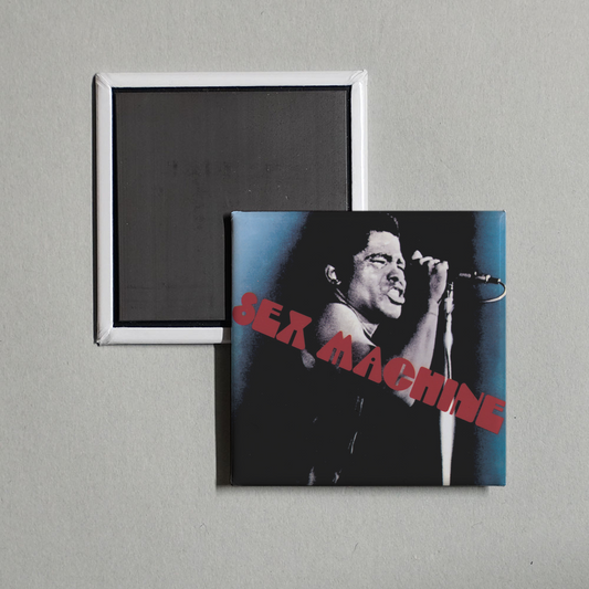 James Brown - Sex Machine (Live) Album Cover Fridge Magnet