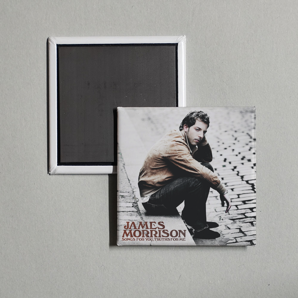 James Morrison - Songs For You, Truths For Me Album Cover Fridge Magnet