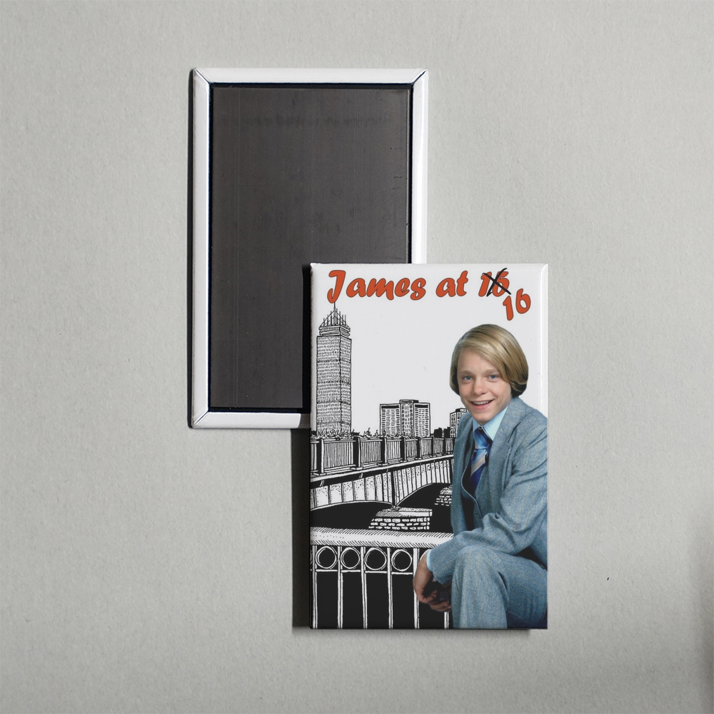 James at 16 TV Show Fridge Magnet