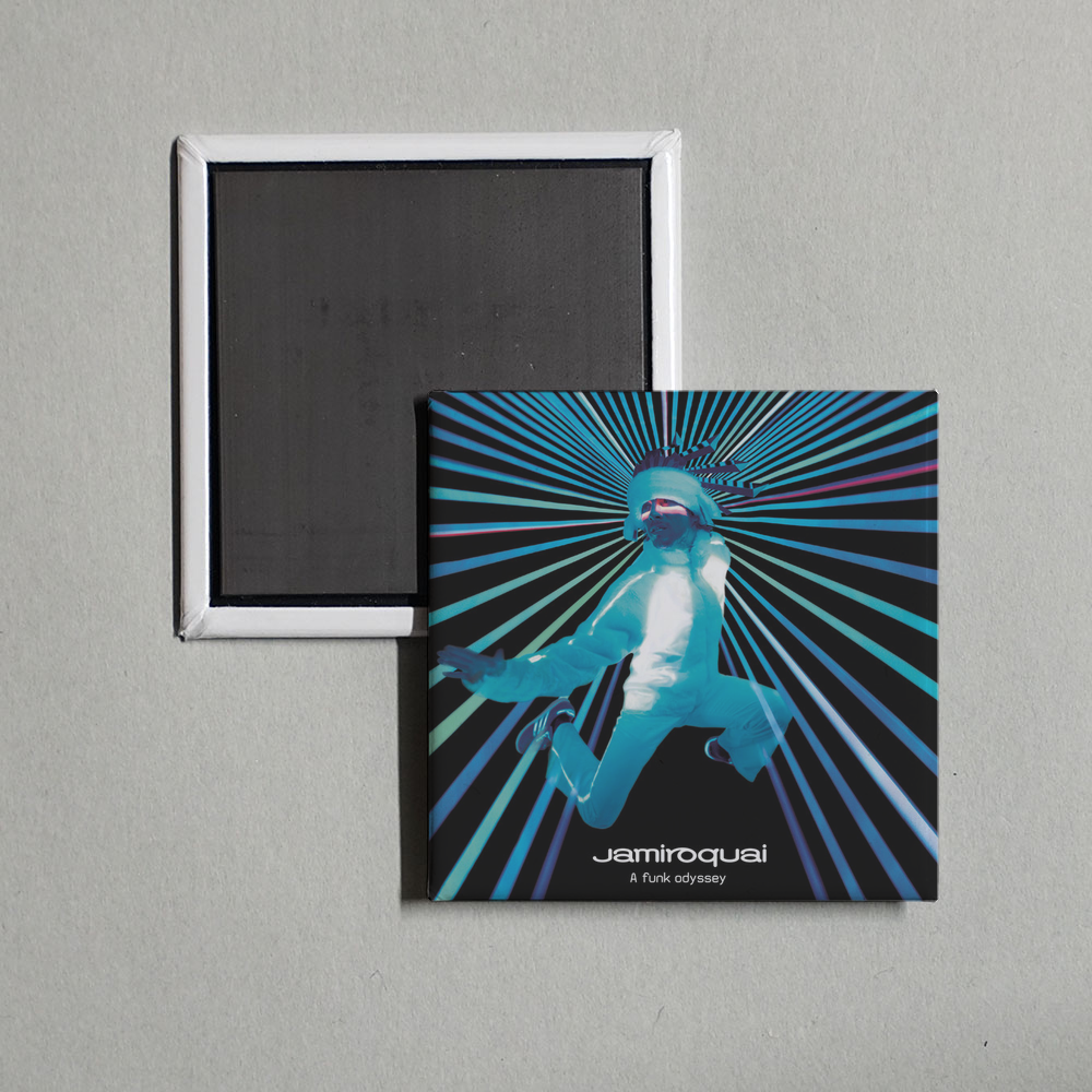 Jamiroquai - A Funk Odyssey Album Cover Fridge Magnet