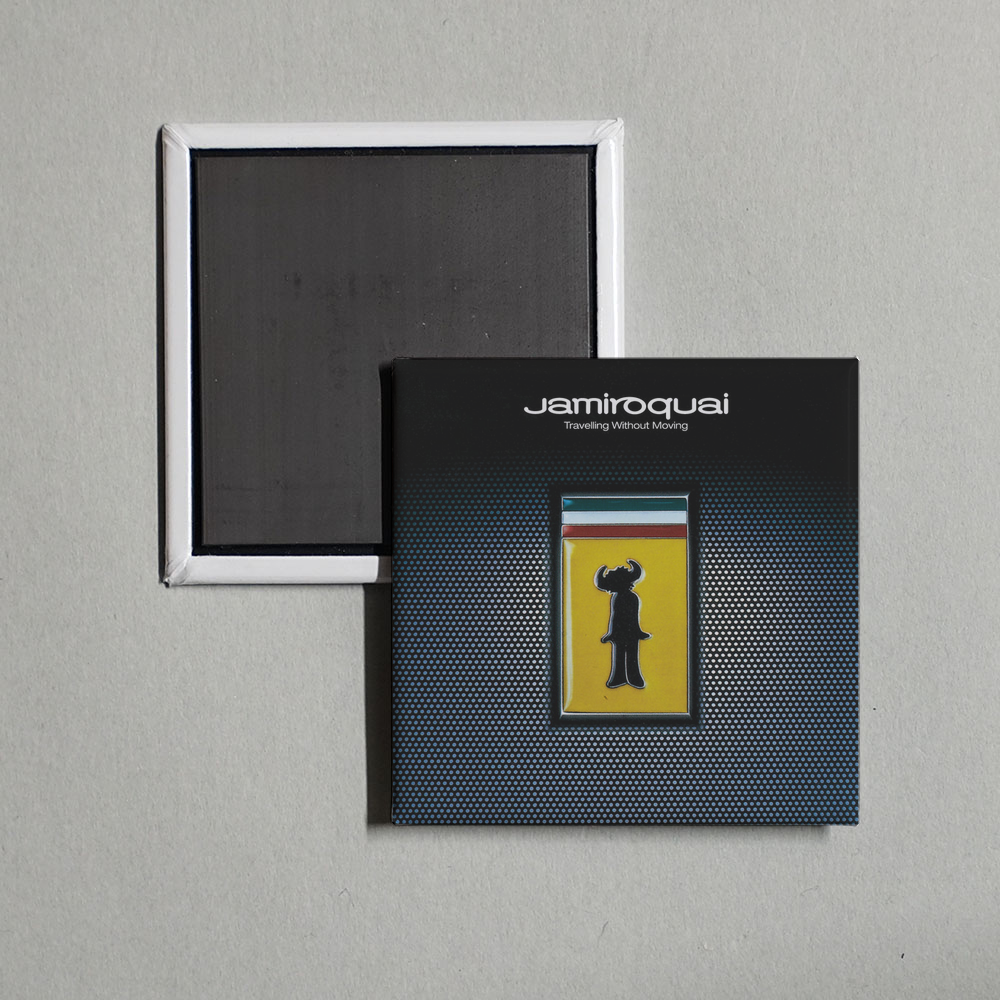 Jamiroquai - Travelling Without Moving (Remastered) Album Cover Fridge Magnet