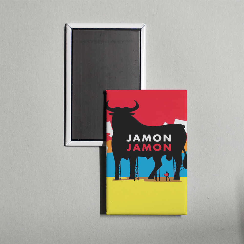 Jamon Jamon Mini Movie Fridge Magnet