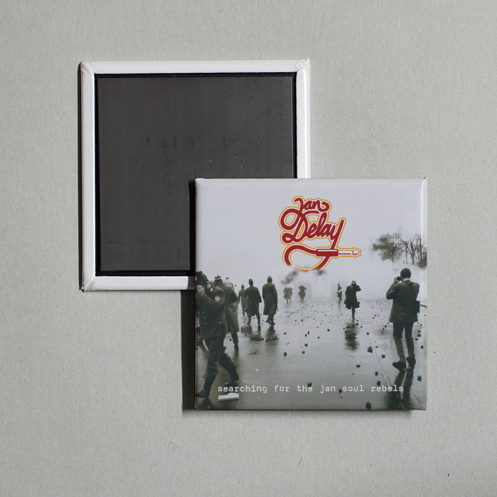 Jan Delay - Searching for the Jan Soul Rebels Album Cover Fridge Magnet