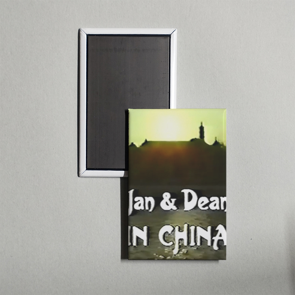 Jan & Dean - The Friendship Tour Mini Movie Fridge Magnet