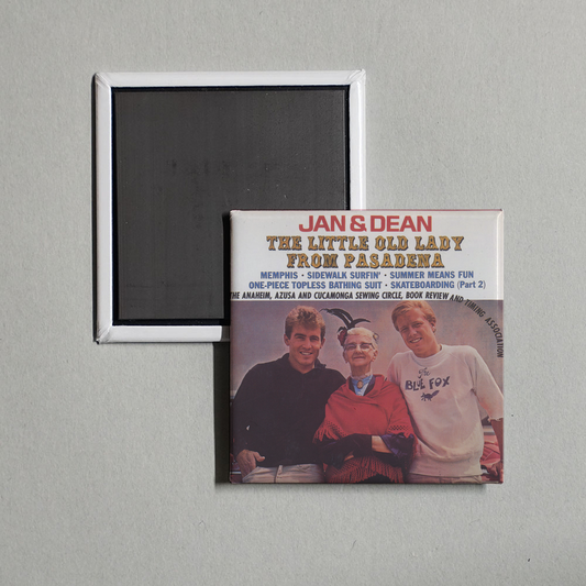 Jan & Dean - The Little Old Lady From Pasadena Album Cover Fridge Magnet