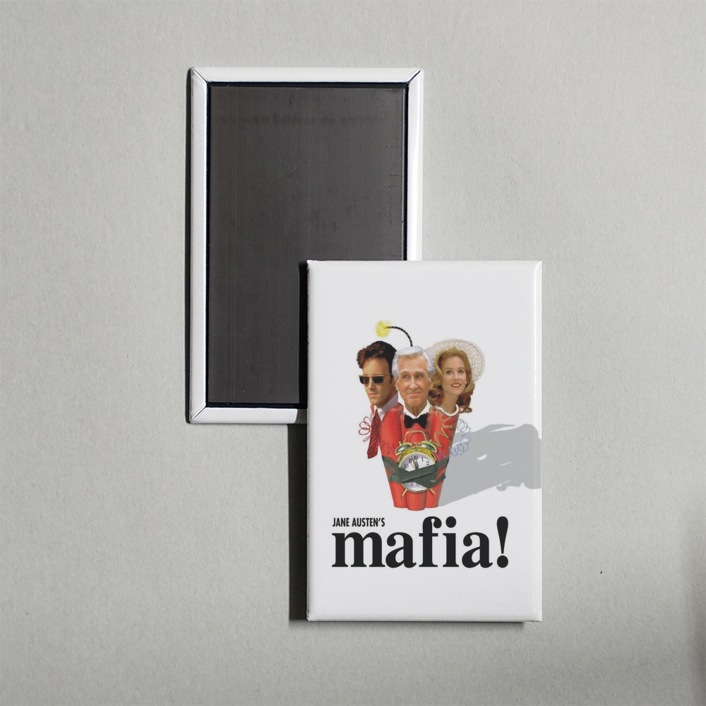 Jane Austen's Mafia! Mini Movie Fridge Magnet