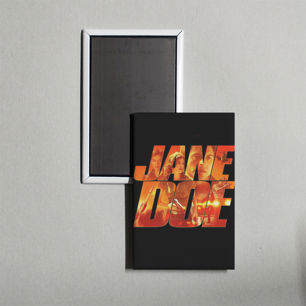Jane Doe Mini Movie Fridge Magnet