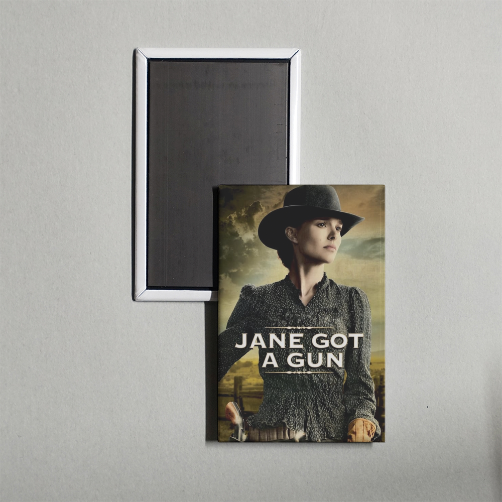 Jane Got a Gun Mini Movie Fridge Magnet