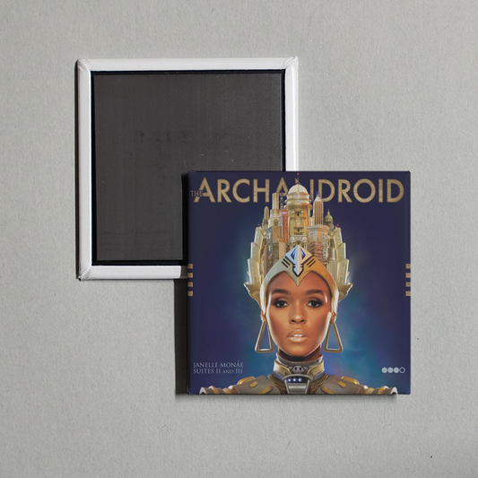 Janelle Monáe - The ArchAndroid Album Cover Fridge Magnet