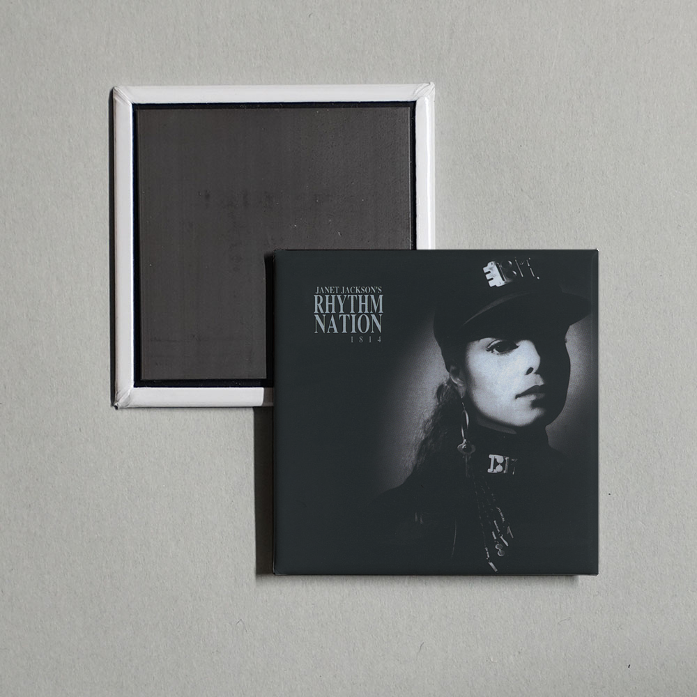 Janet Jackson - Rhythm Nation 1814 Album Cover Fridge Magnet