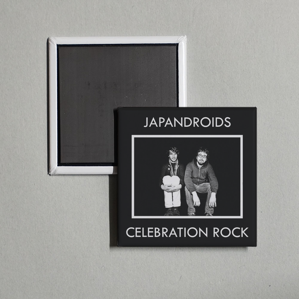 Japandroids - Celebration Rock Album Cover Fridge Magnet