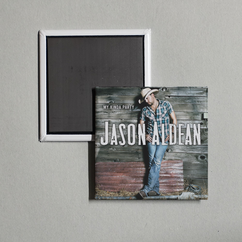 Jason Aldean - My Kinda Party Album Cover Fridge Magnet
