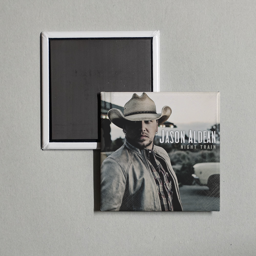 Jason Aldean - Night Train Album Cover Fridge Magnet